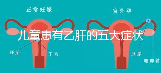 兒童患有乙肝的五大癥狀要知曉，及時發現治愈概率相當高