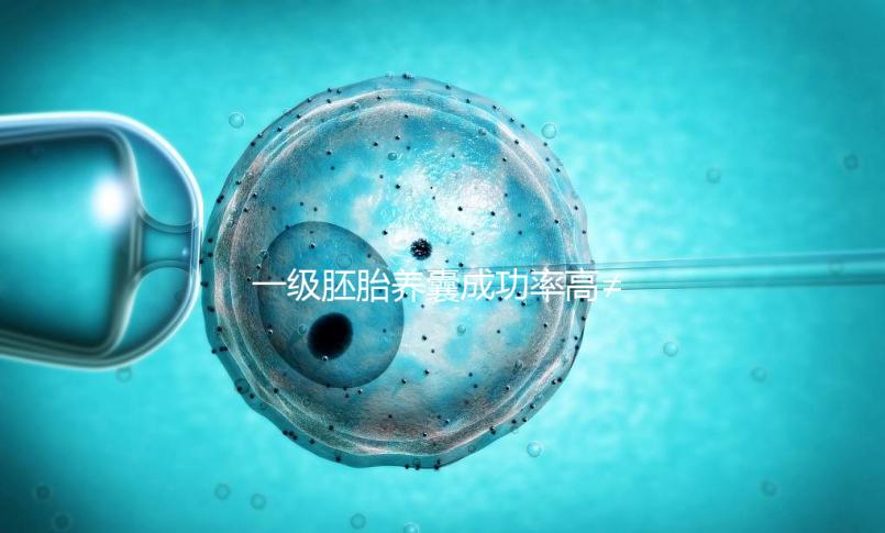 一級胚胎養(yǎng)囊成功率高≠零失敗，染色體異常是主要原因