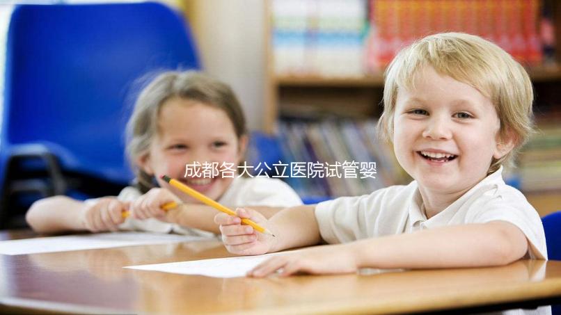 成都各大公立醫(yī)院試管嬰兒價格明細