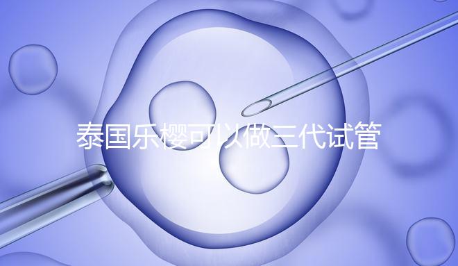 泰國樂櫻可以做三代試管嬰兒嗎？能否胚胎轉(zhuǎn)運(yùn)