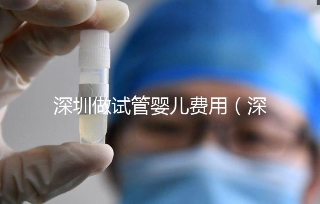 深圳做試管嬰兒費(fèi)用（深圳做試管嬰兒費(fèi)用多少人民幣）