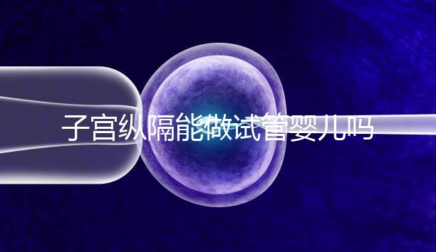 子宮縱隔能做試管嬰兒嗎？妊娠成功率給你最終答案