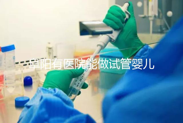 阜陽有醫院能做試管嬰兒嗎，做一次大概要花多少錢？