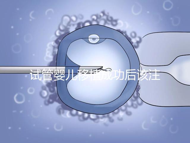 試管嬰兒移植成功后該注意哪些保胎事項(xiàng)？