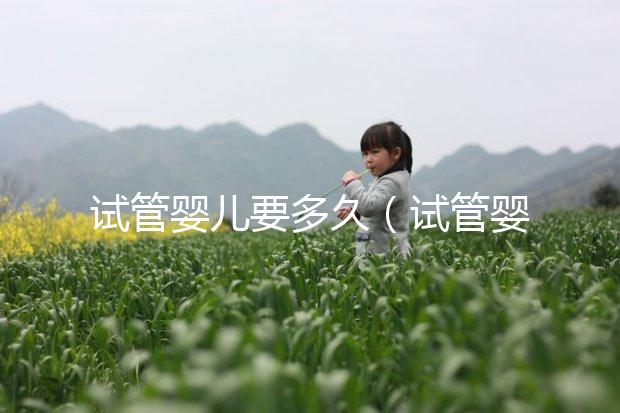 試管嬰兒要多久（試管嬰兒要多久才能完成）