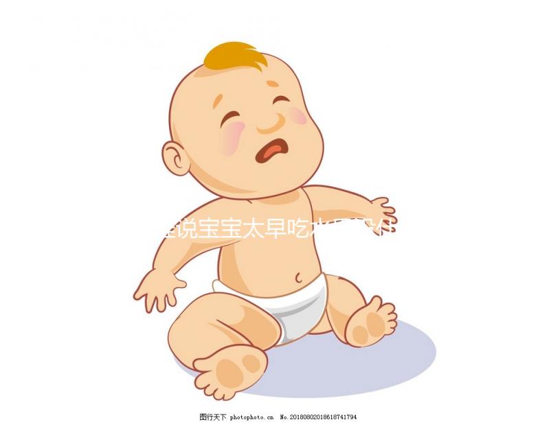 誰說寶寶太早吃水果沒什么關系，別體重超標、不長牙才后悔