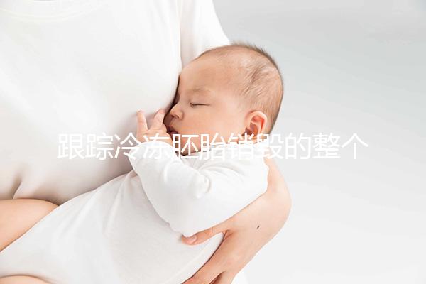 跟蹤冷凍胚胎銷毀的整個(gè)過程，簽署知情同意書只是第一步