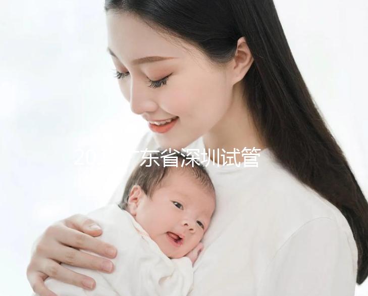 2025廣東省深圳試管嬰兒助孕費用：從檢查到移植，一文掌握全流程開支！